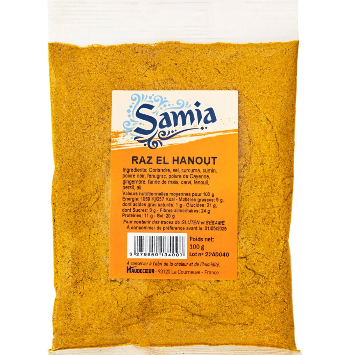 Raz el hanout Samia sachet 100gr < Gifi