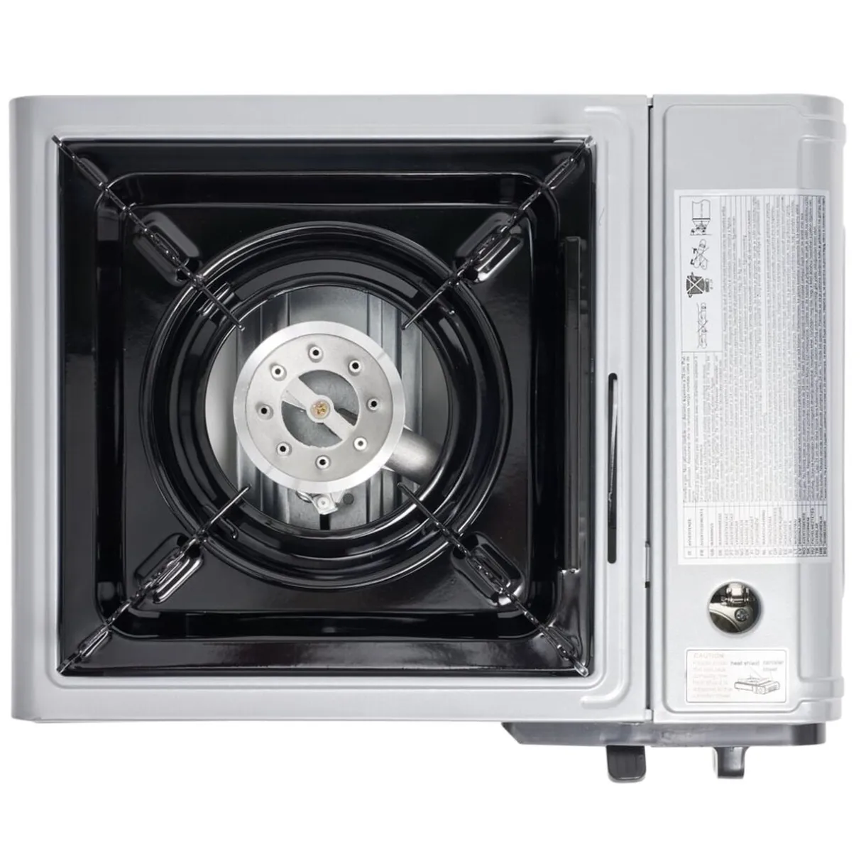 Réchaud à gaz 1,9W noir 33x29xH8cm < Gifi New