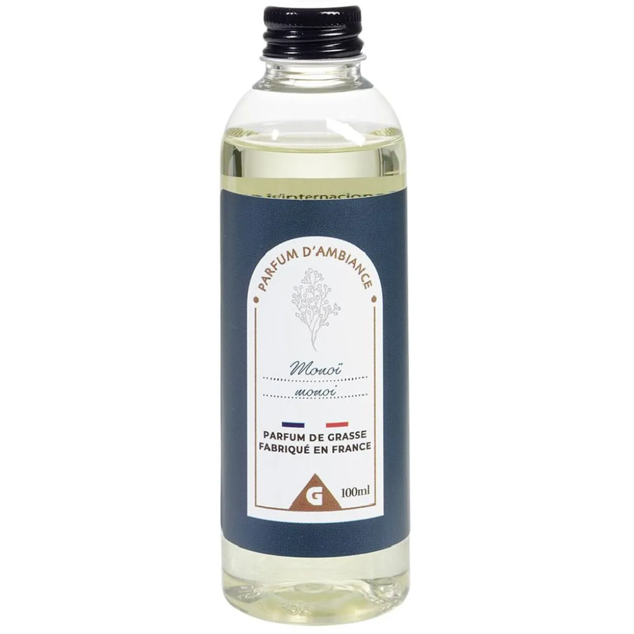 Recharge diffuseur bleu senteur monoï 100ml