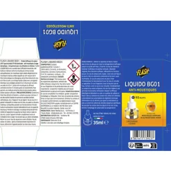 Recharge liquide pour diffuseur anti moustiques Flash 45 nuits < Gifi Discount