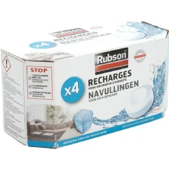 Recharges pour absorbeur d'humidité RUBSON < Gifi