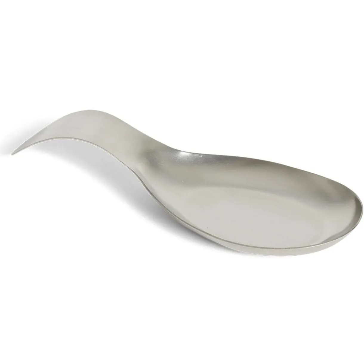 Repose cuillère inox gris 19x8x1,5cm < Gifi