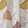 Rideau de douche design graphique polyester 140x240cm