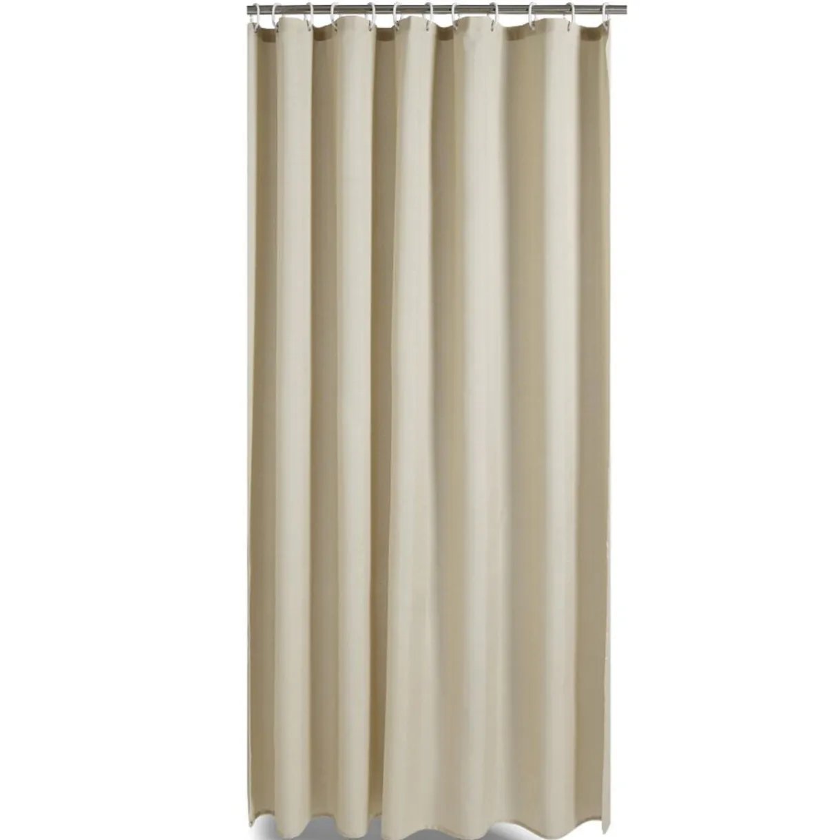 Rideau de douche effet lin 180x200cm polyester beige < Gifi New