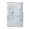 Rideau de douche marbre blanc 180x200cm