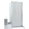 Rideau de douche motif granit blanc et gris 180xH200cm