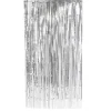 Rideau de porte anniversaire aluminium thème nuit 1x2m