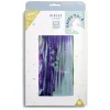 Rideau de porte anniversaire aluminium thème fée-licorne 1x2m