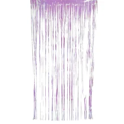 Rideau de porte anniversaire aluminium thème fée-licorne 1x2m