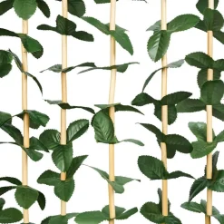 Rideau de porte bambou feuillage vert 90xH200cm < Gifi Outlet