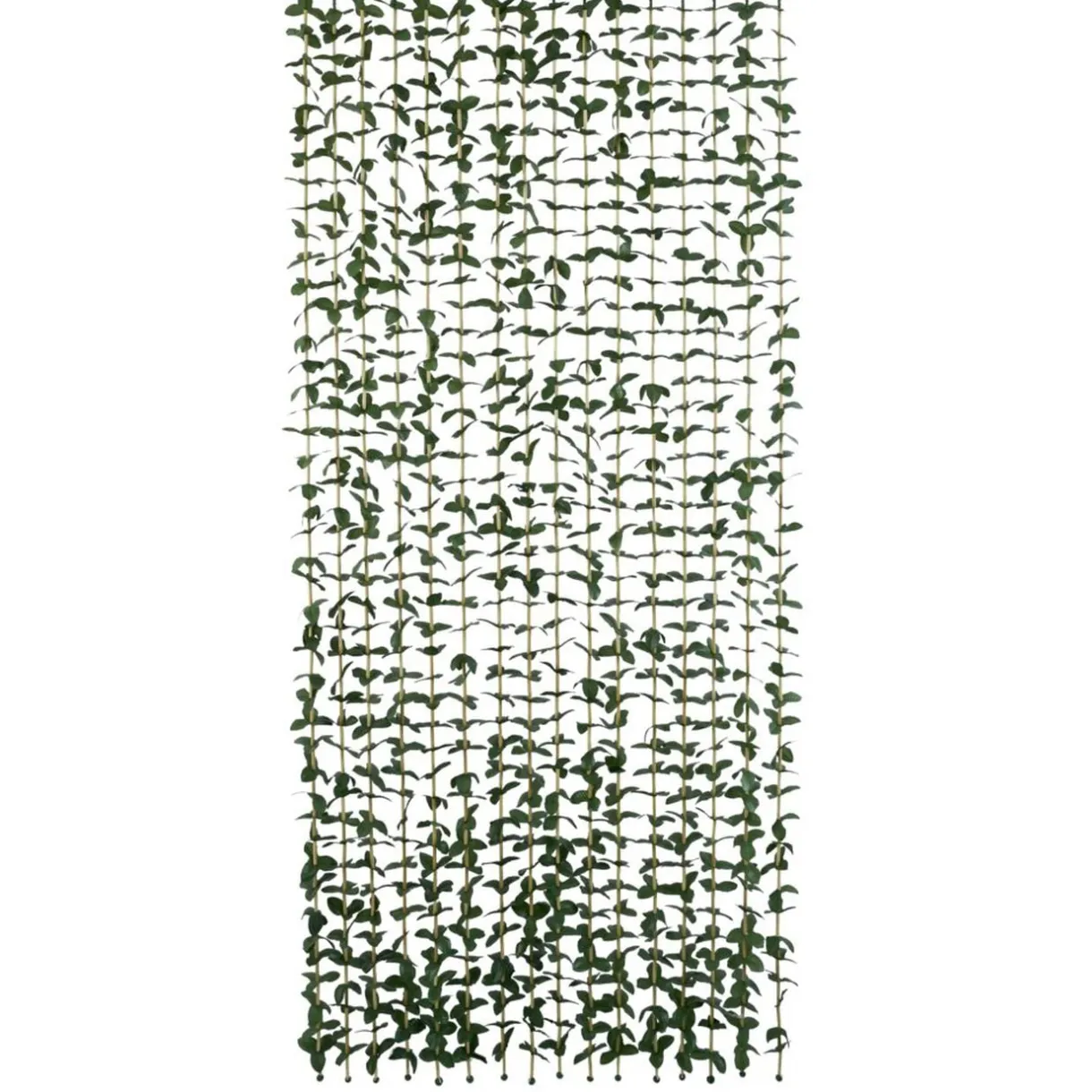 Rideau de porte bambou feuillage vert 90xH200cm < Gifi Outlet