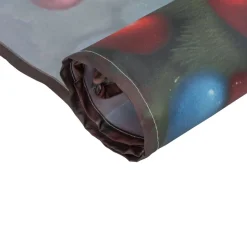 Rideau de porte lumineux 38LED décor lutin de Noël 90xH200cm