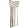 Rideau de porte macramé beige 90xH200cm < Gifi Outlet