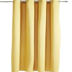 Rideau effet coton lavé 140x240cm (3 modèles)