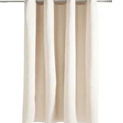 Rideau effet coton lavé 140x240cm (3 modèles)