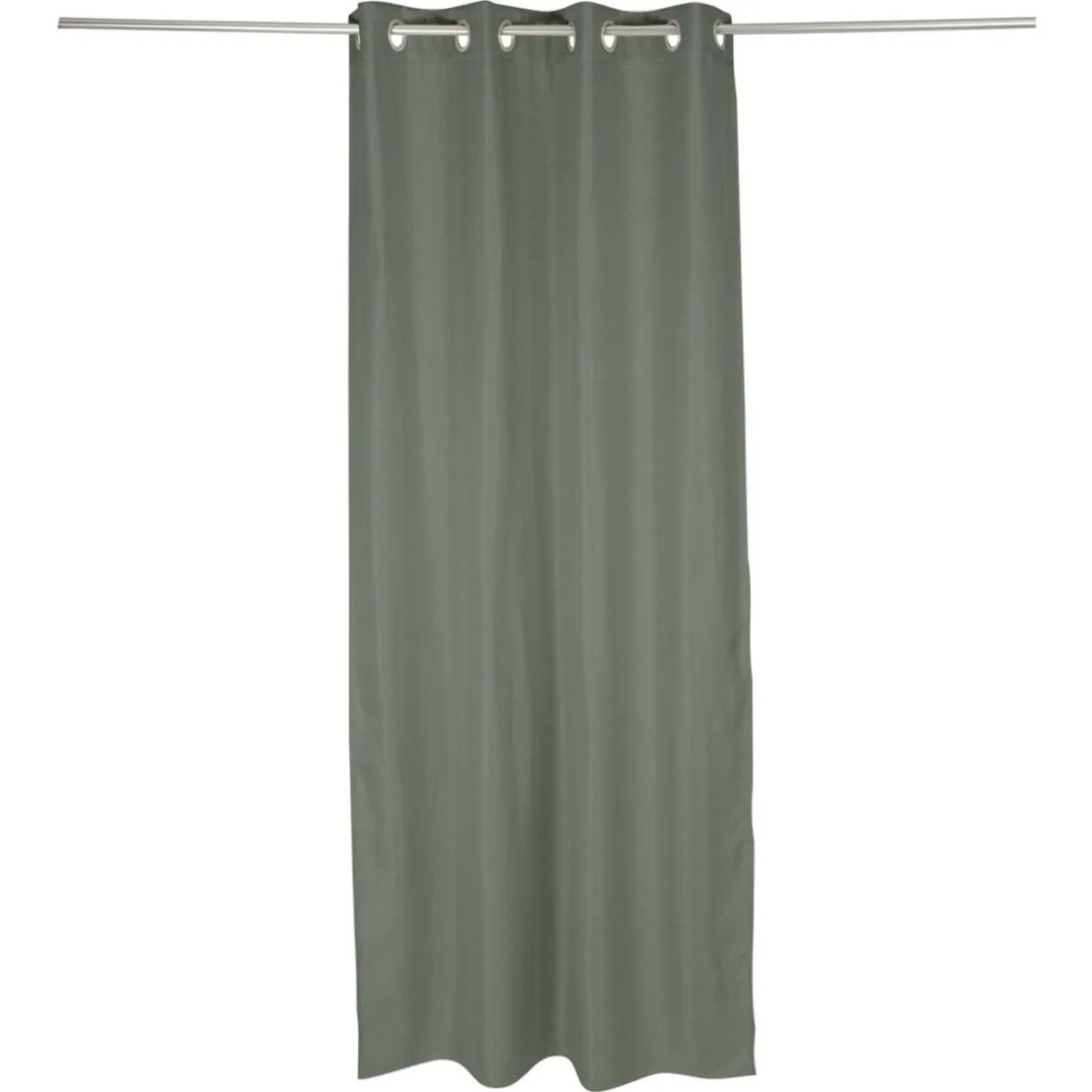 Rideau occultant effet tramé gris foncé 140x240cm < Gifi Hot