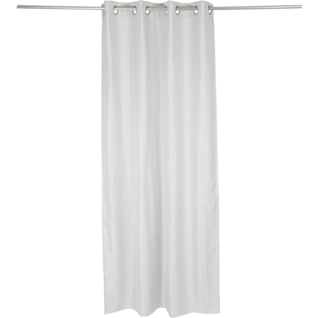 Rideau occultant effet tramé gris clair 140x240cm < Gifi Best