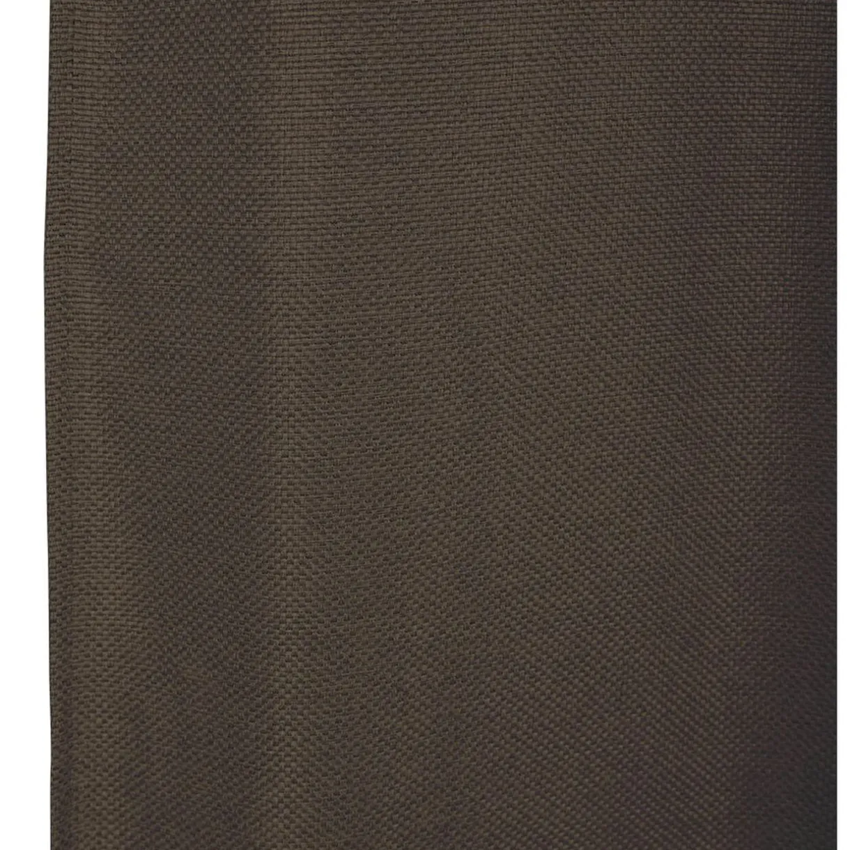 Rideau occultant effet tramé marron 140x240cm < Gifi