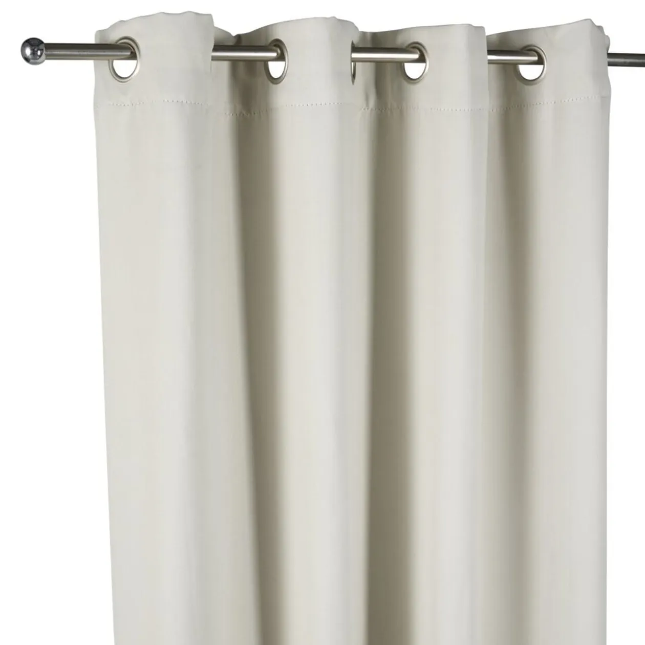 Rideau occultant fenêtre beige 140x180cm