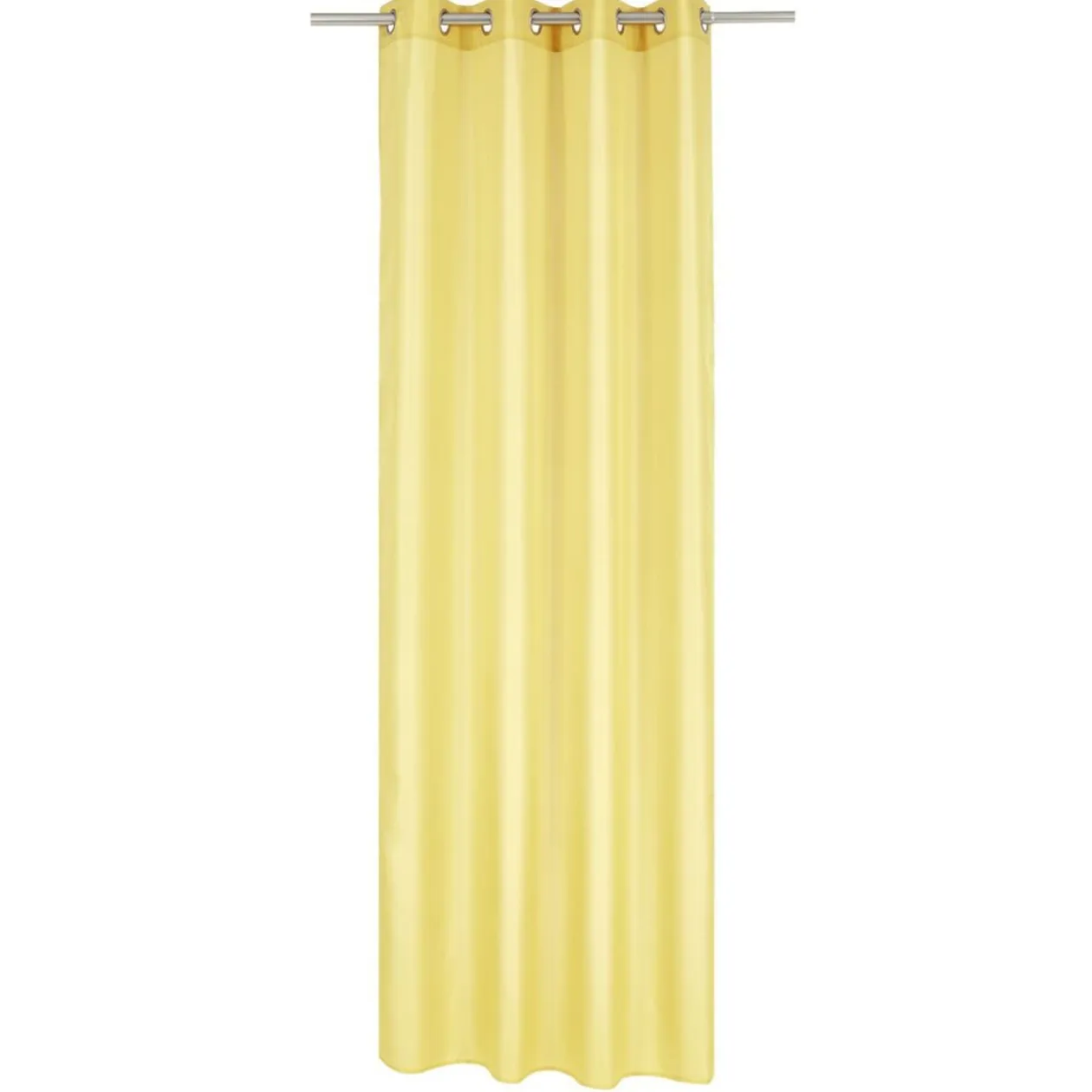 Rideau occultant fenêtre jaune 140x180cm