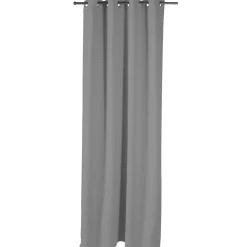 Rideau occultant porte gris clair 135x240cm < Gifi Discount