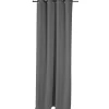 Rideau occultant porte gris foncé135x240cm < Gifi New
