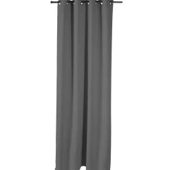 Rideau occultant porte gris foncé135x240cm < Gifi New