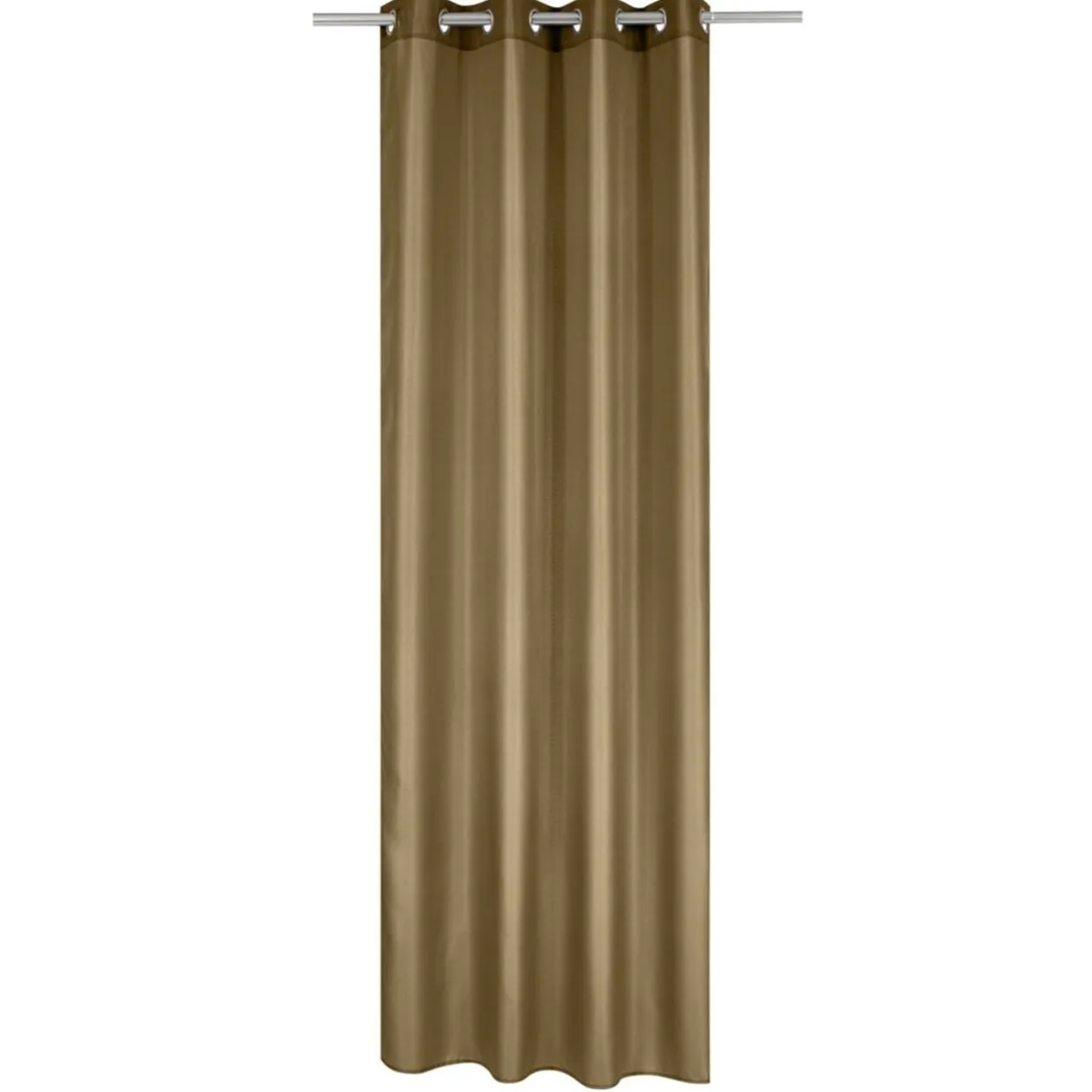 Rideau occultant porte marron 135x240cm