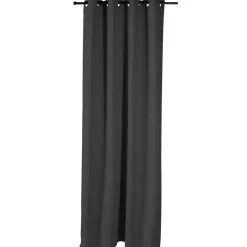 Rideau occultant porte noir 135x240cm < Gifi Online