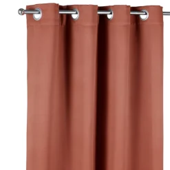 Rideau occultant porte terracotta 135x240cm < Gifi New