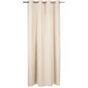 Rideau occultant 140x240cm polyester beige