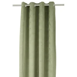 Rideau à oeillets embossé polyester uni 140x240cm (3 modèles)