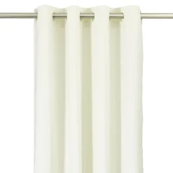 Rideau à oeillets toucher doux polyester uni 135x240cm (3 modèles) < Gifi Sale