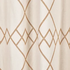Rideau polycoton 140x240cm berbère beige < Gifi Sale