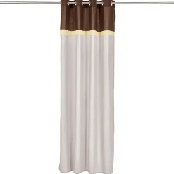 Rideau polycoton 140x240cm bicolore < Gifi Hot