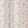 Rideau polycoton 140x240cm imprimé fleurs