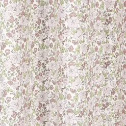 Rideau polycoton 140x240cm imprimé fleurs