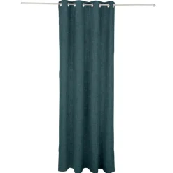 Rideau polyester 140x240cm bleu chiné