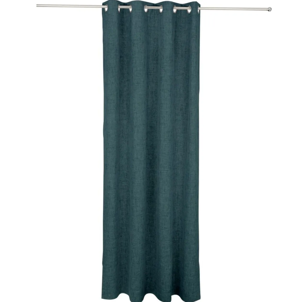 Rideau polyester 140x240cm bleu chiné