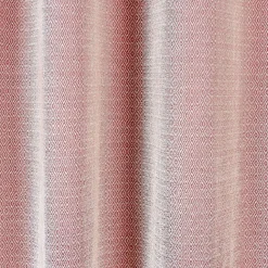 Rideau polyester 140x240cm effet jacquard orange
