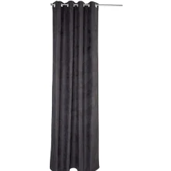 Rideau thermique polaire à oeillets uni noir 140x260cm < Gifi Hot