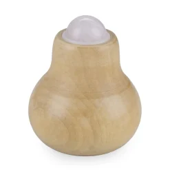 Roll-on de massage bois et bille quartz
