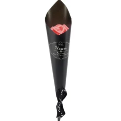 Rose éternelle avec tige verte 5x5xH28cm (3 modèles) < Gifi Best
