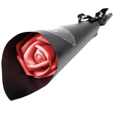 Rose éternelle avec tige verte 5x5xH28cm (3 modèles) < Gifi Best