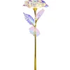 Rose éternelle irisée lumineuse avecLED 15x15xH50cm (3 modèles) < Gifi Online