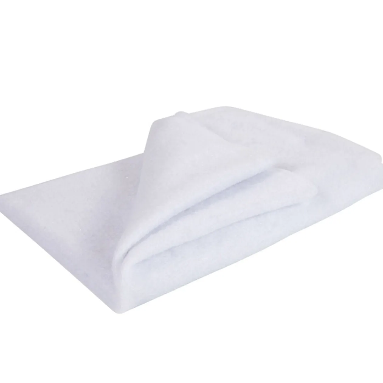 Rouleau de feutrine imitation neige L90X200 cm blanc