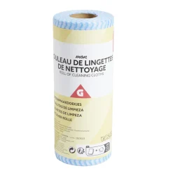 Rouleau de lingettes de nettoyage - 50 feuilles < Gifi Discount