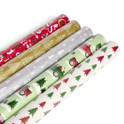 Rouleau papier cadeau Noël à motifs 8m (6 modèles) < Gifi Best