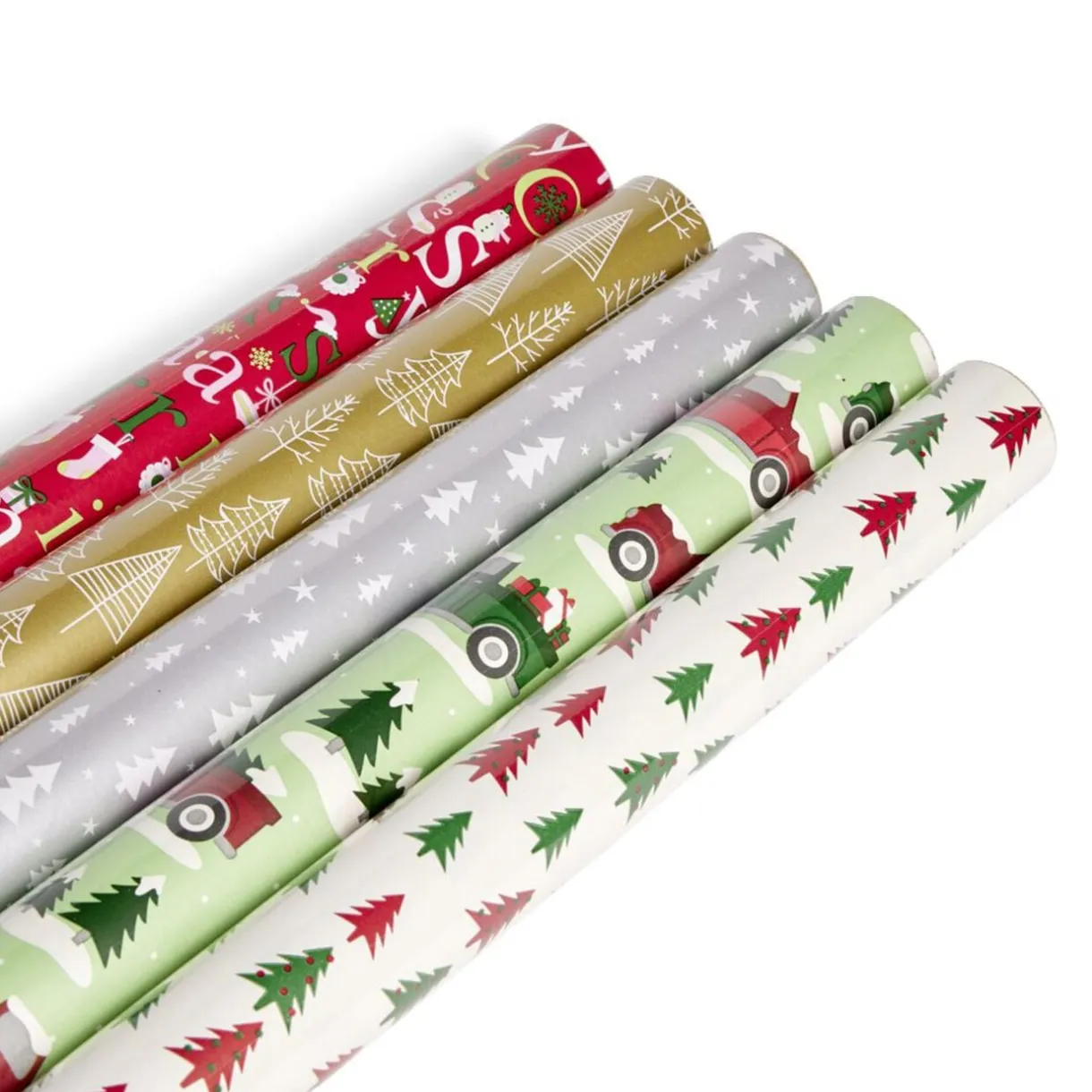 Rouleau papier cadeau Noël à motifs 8m (6 modèles) < Gifi Best