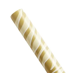 Rouleau papier cadeau Noël 2m vert ou doré à motifs - 2 modèles
